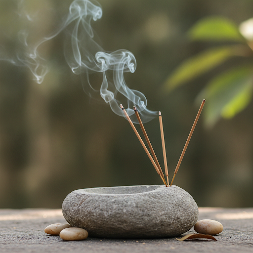 Handmade herbal incense